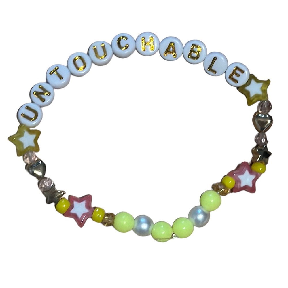 5 for $20 Taylor Swift Handmade Friendship Beaded Bracelet
“Untouchable”